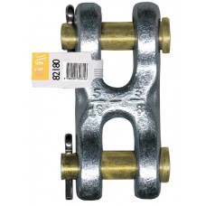1/4"-5/16" Double Clevis Mid Link, Grade 70 - WLL 4,700 Lbs - USA